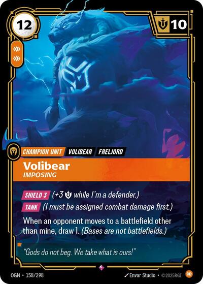 Volibear Imposing (Origins) Light Play Foil