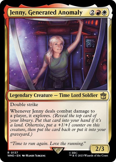 Jenny, Generated Anomaly (Universes Beyond: Doctor Who) Light Play