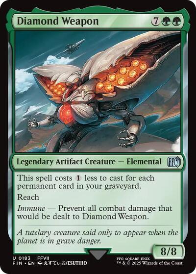 Diamond Weapon (Universes Beyond: FINAL FANTASY) Light Play Foil