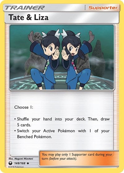 Tate & Liza (SM - Celestial Storm) Light Play Reverse Holofoil