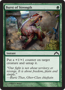 Burst of Strength (Gatecrash) Light Play