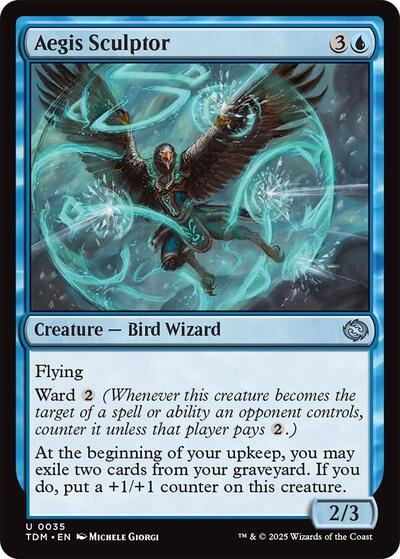 Aegis Sculptor (Tarkir: Dragonstorm) Light Play