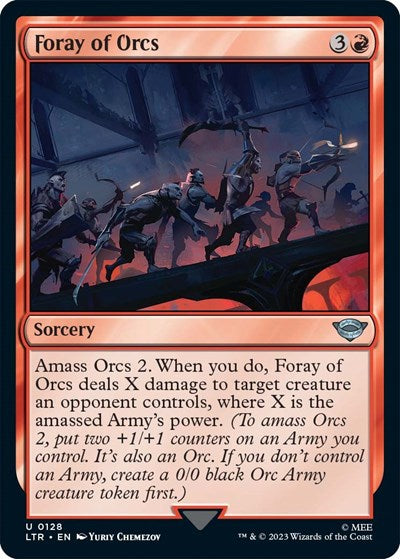 Foray of Orcs (Universes Beyond: The Lord of the Rings: Tales of Middle-earth) Light Play