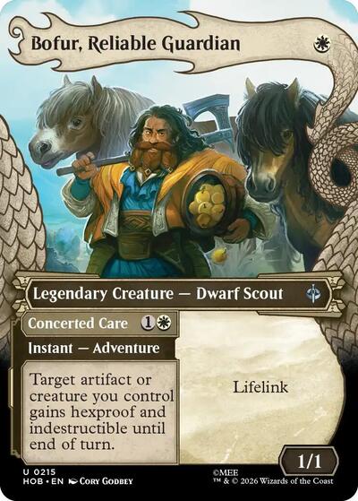 Bofur, Reliable Guardian (Showcase) (The Hobbit) Light Play