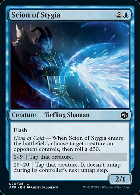 Scion of Stygia (Adventures in the Forgotten Realms) Light Play