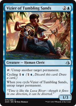 Vizier of Tumbling Sands (Amonkhet) Light Play