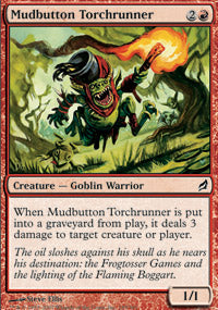 Mudbutton Torchrunner (Lorwyn) Light Play
