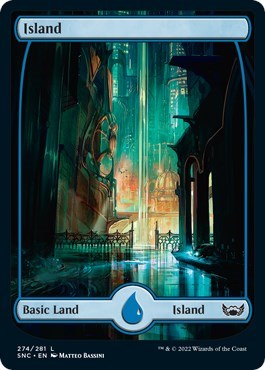 Island (274) (Streets of New Capenna) Light Play