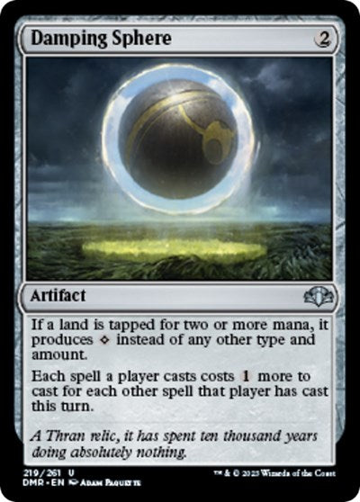 Damping Sphere (Dominaria Remastered) Light Play