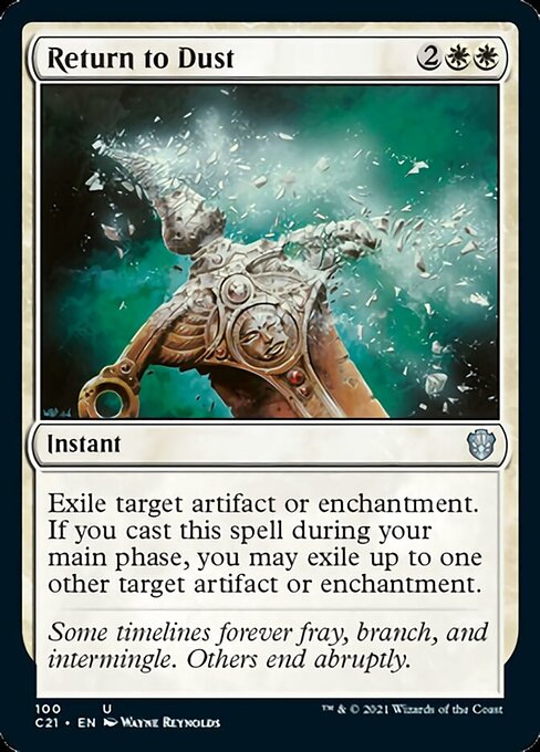 Return to Dust (Commander 2021 Strixhaven) Light Play