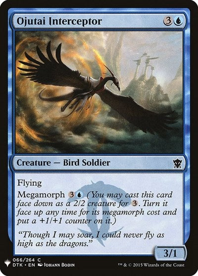 Ojutai Interceptor (Mystery Booster) Light Play