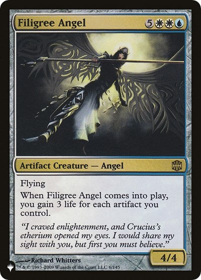 Filigree Angel (The List) Light Play