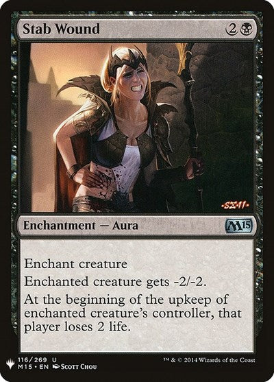 Stab Wound (Mystery Booster) Light Play