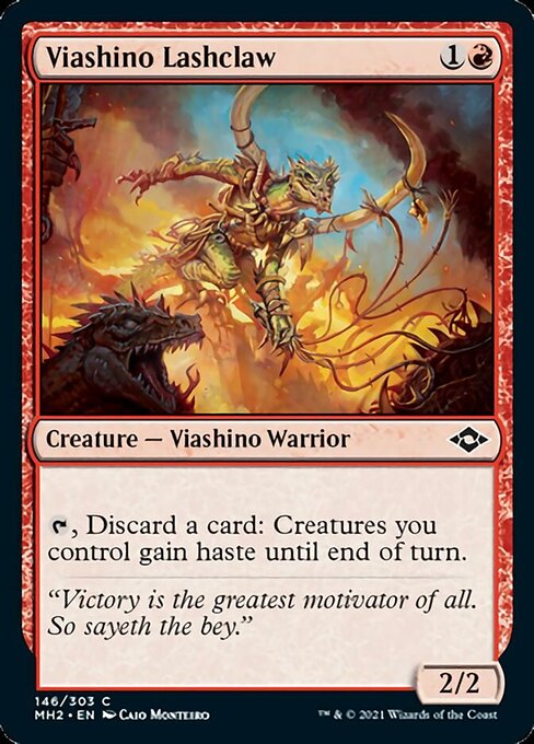 Viashino Lashclaw (Modern Horizons 2) Light Play