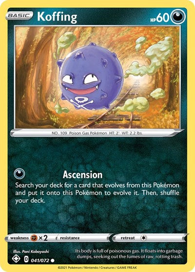 Koffing (Shining Fates) Light Play