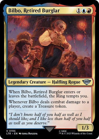 Bilbo, Retired Burglar (Universes Beyond: The Lord of the Rings: Tales of Middle-earth) Light Play