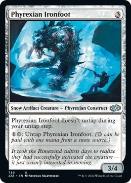 Phyrexian Ironfoot (Jumpstart 2022) Light Play