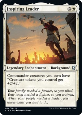 Inspiring Leader (Commander Legends: Battle for Baldur's Gate) Light Play
