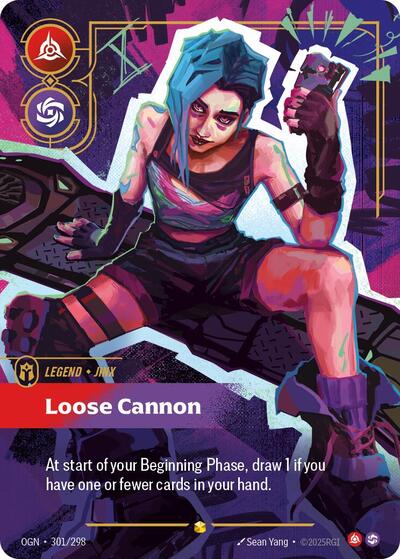 Jinx Loose Cannon (Overnumbered) (Origins) Near Mint Foil