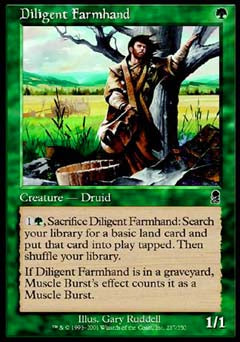 Diligent Farmhand (Odyssey) Medium Play