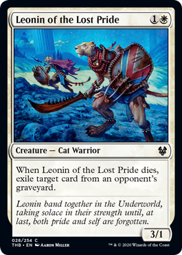 Leonin of the Lost Pride (Theros Beyond Death) Light Play