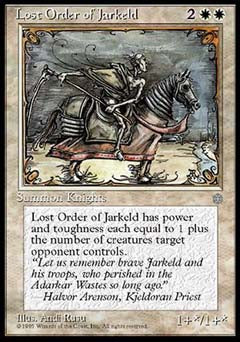 Lost Order of Jarkeld (Ice Age) Light Play