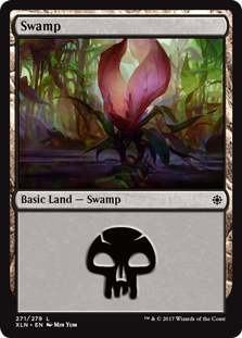 Swamp (271) (Ixalan) Light Play