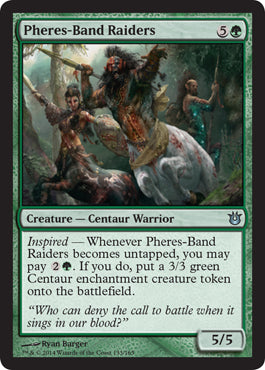 Pheres-Band Raiders (Born of the Gods) Light Play