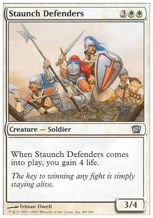 Staunch Defenders (8th Edition) Light Play