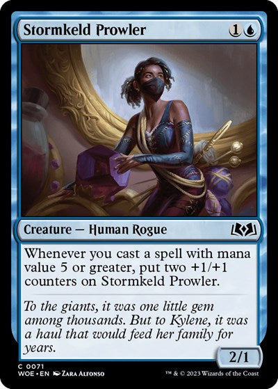 Stormkeld Prowler (Wilds of Eldraine) Light Play