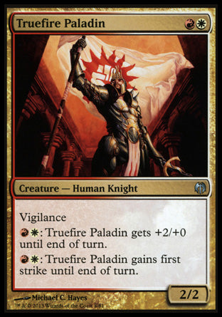 Truefire Paladin (Duel Decks: Heroes vs Monsters) Light Play