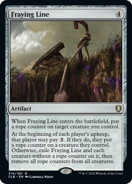 Fraying Line (Commander Legends: Battle for Baldur's Gate) Light Play Foil