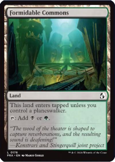 Formidable Commons (Reality Fracture) Light Play Foil