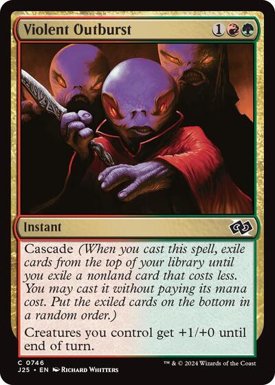 Violent Outburst (Foundations Jumpstart) Light Play