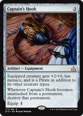Captain's Hook (Rivals of Ixalan) Light Play