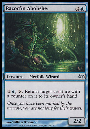Razorfin Abolisher (Eventide) Damaged / Poor