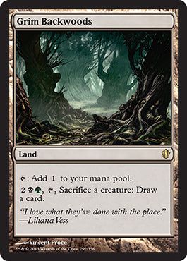 Grim Backwoods (Commander 2013 Edition) Heavy Play