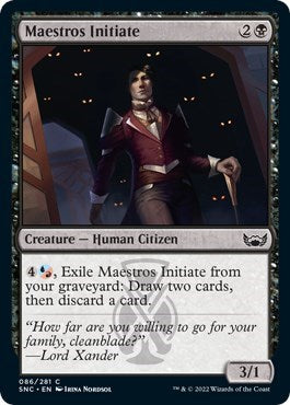 Maestros Initiate (Streets of New Capenna) Light Play
