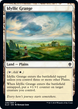 Idyllic Grange (Throne of Eldraine) Light Play