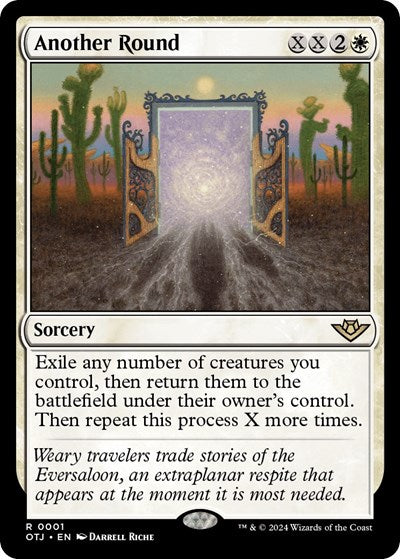Another Round (Outlaws of Thunder Junction) Light Play Foil
