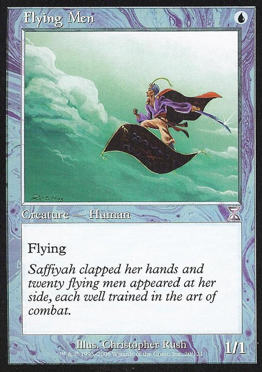 Flying Men (Time Spiral Time Shifted) Damaged / Poor