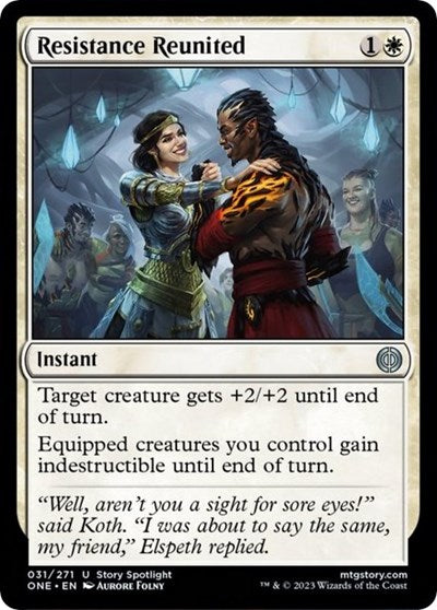 Resistance Reunited (Phyrexia: All Will Be One) Light Play