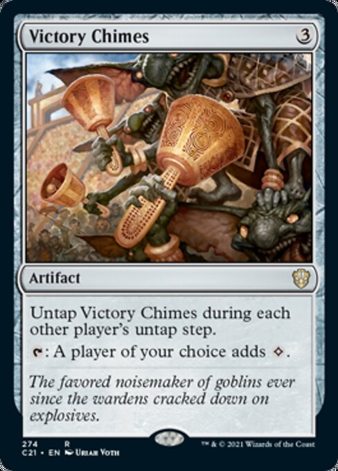 Victory Chimes (Commander 2021 Strixhaven) Light Play