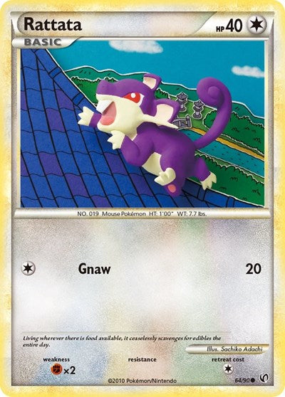 Rattata (Undaunted) Heavy Play