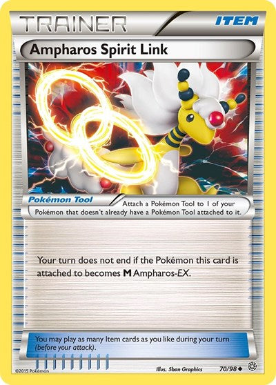 Ampharos Spirit Link (XY - Ancient Origins) Medium Play