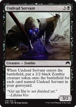 Undead Servant (Magic Origins) Light Play