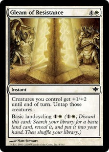 Gleam of Resistance (Conflux) Medium Play