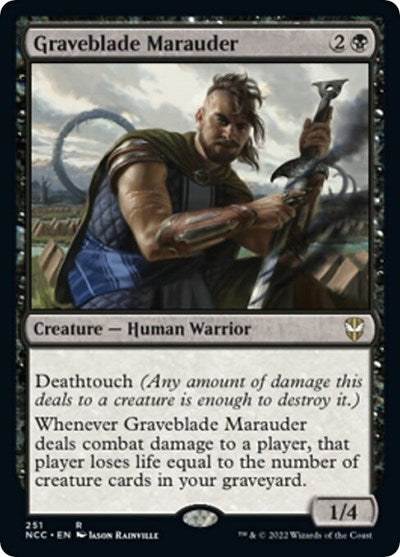 Graveblade Marauder (Commander: Streets of New Capenna) Light Play