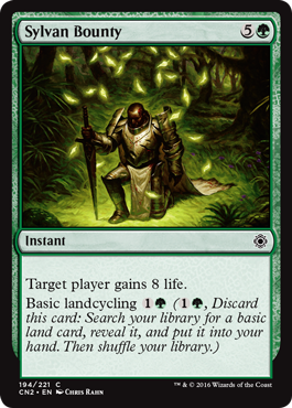 Sylvan Bounty (Conspiracy: Take the Crown) Light Play