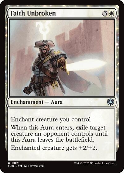 Faith Unbroken (Innistrad Remastered) Light Play